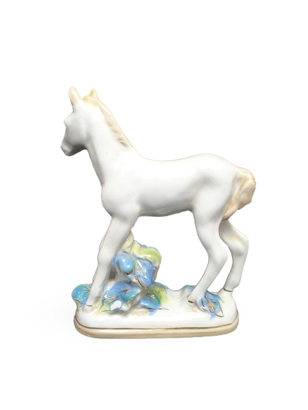 Фарфоровая статуэтка "Жеребенок" Гжель