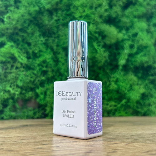 ICEbeauty Гель-лак Diamond 01, 10 мл