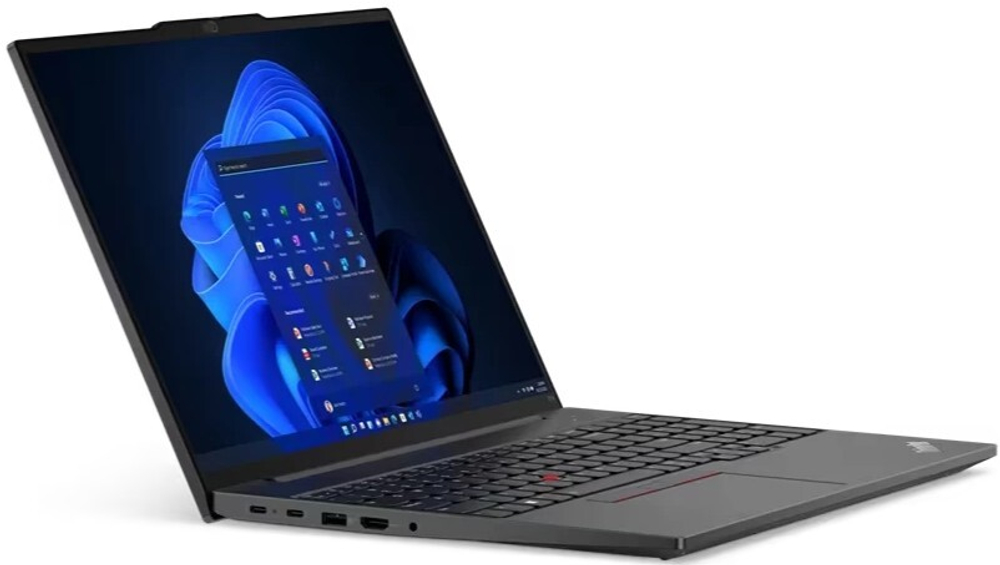 Ноутбук  Lenovo ThinkPad E16 Gen1 16 ", Core i5, 8 Гб RAM, 512 Гб SSD, Iris Xe Graphics, Черный