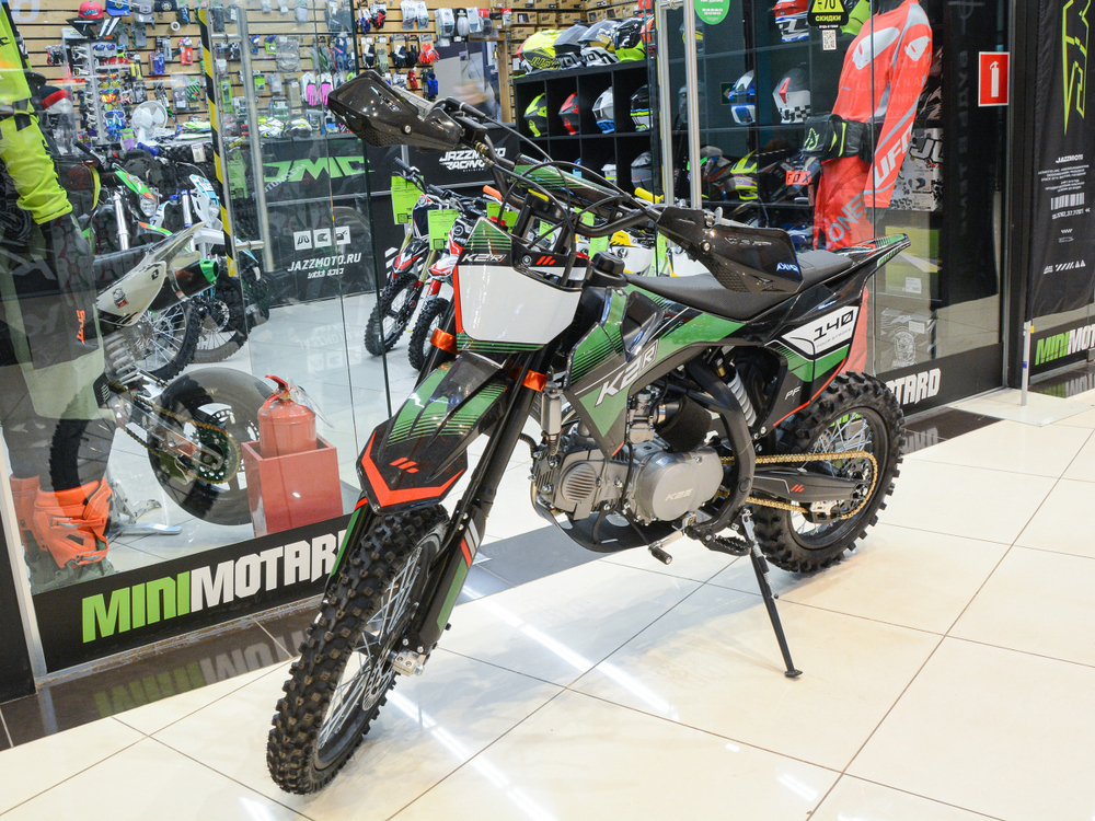Питбайк K2R PF 140 Green/Black 17/14