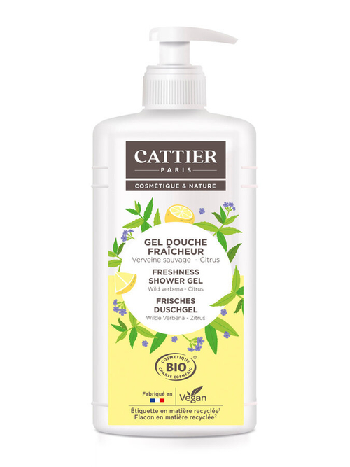 Гель для душа Cattier с дикой вербеной и цитрусовыми, 1 л, 1000 мл