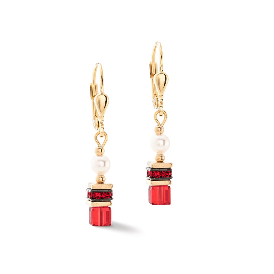 Серьги Coeur de Lion Red 4567/20-0300