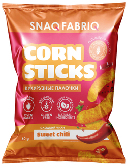 Snaq Fabriq Puff Corn Кукурузные палочки (60 гр.)