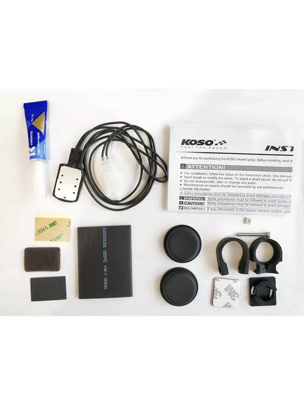 Ручки с подогревом KOSO AM10712H