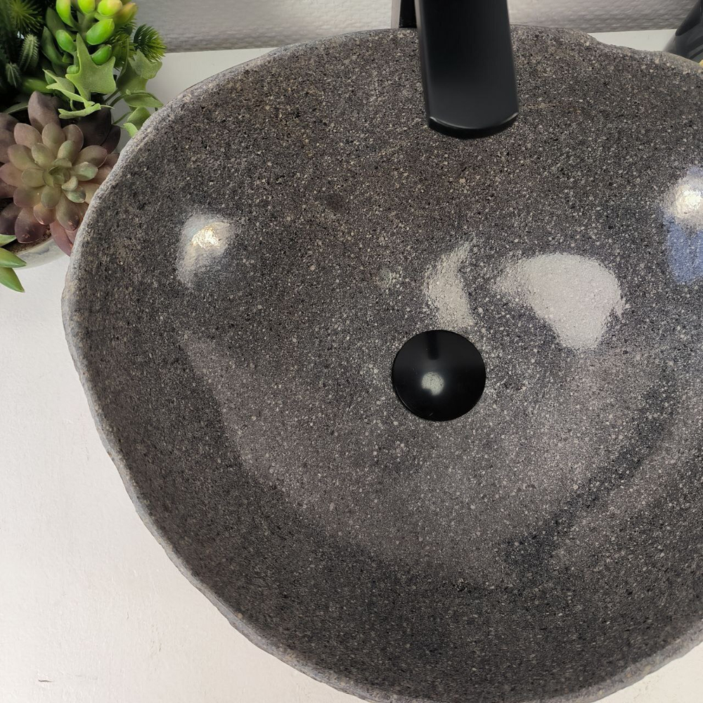 Раковина из речного камня RS-65457 46*39*15 0861