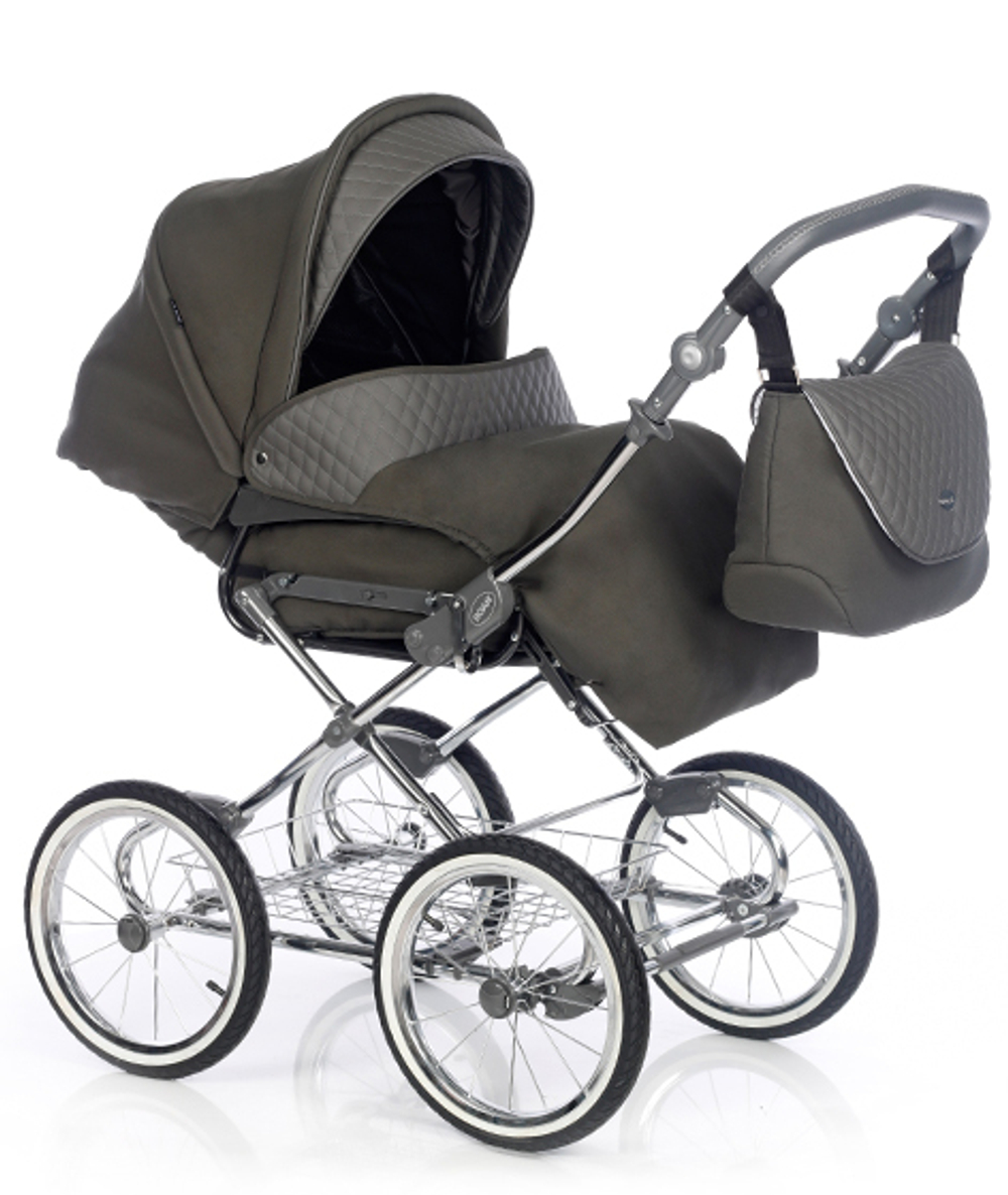 Детская коляска 3 в 1 Roan Emma E-77 (Хаки)