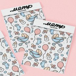 Ткань блэкаут детские принадлежности