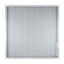 ULP-Q105 6060-45W-6500K WHITE Светильник светодиодный потолочный универсальный. Дневной свет 6500K. Рассеиватель призма. Встроенный и-п. Корпус белый. ТМ Volpe