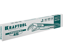KRAFTOOL PANZER-45, №1, 1″, 330 мм, трубный ключ с изогнутыми губками (2735-10)