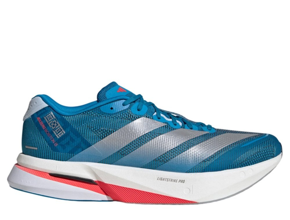 Кроссовки для бега мужские adidas Adizero Boston 13 M Сине-серебристые