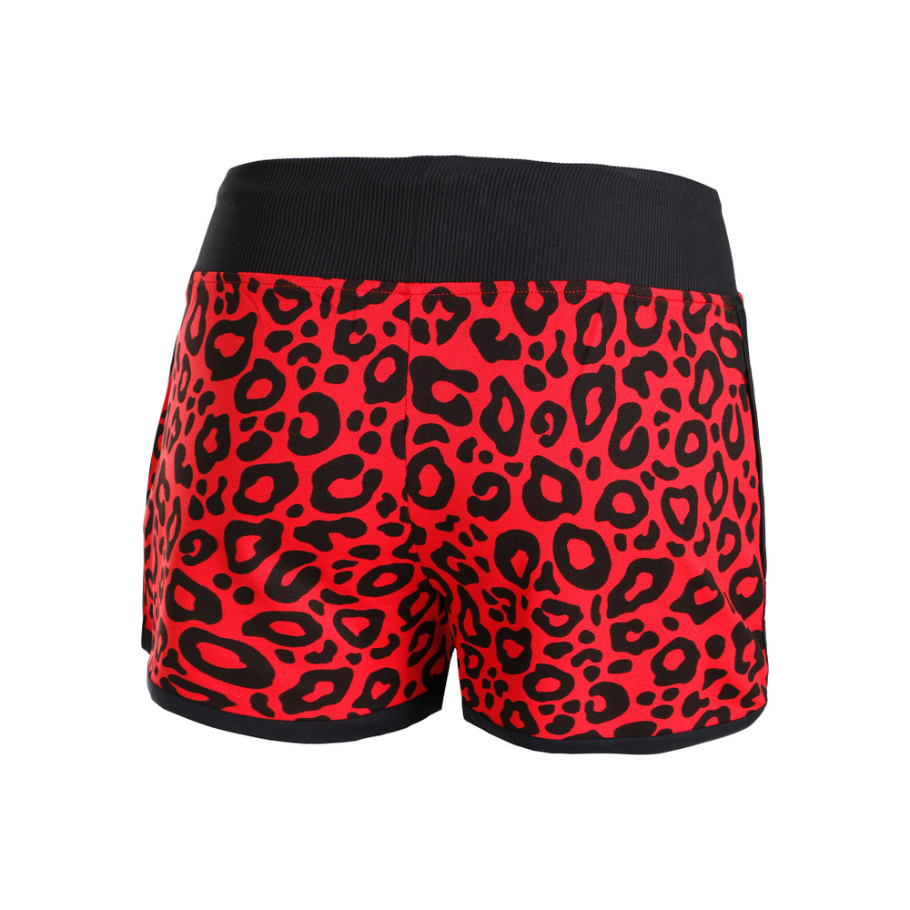 Женские теннисные шорты Hydrogen Tech Panther Shorts Women - Red, Black