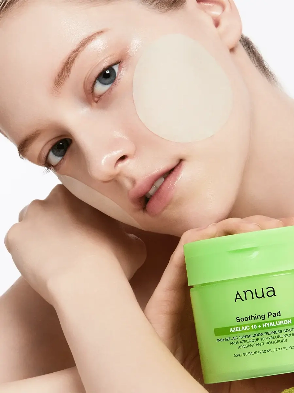 Anua Успокаивающие пэды с азелаиновой кислотой Azelaic Acid 10 Hyaluron Redness Soothing Pad 90 шт