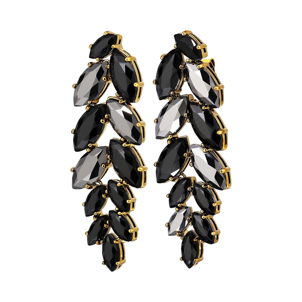 Серьги Dyrberg Kern BANYAN SG BLACK 470036