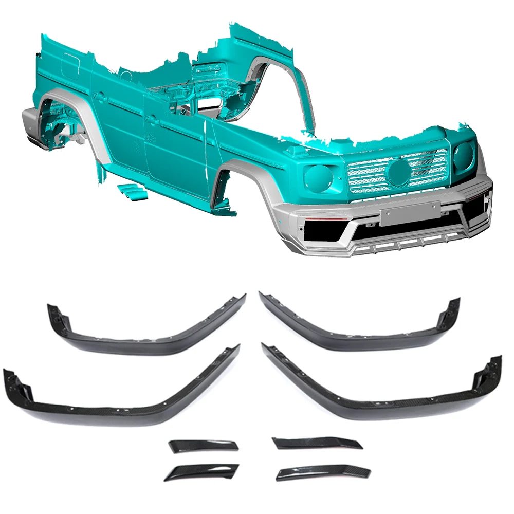 Карбоновый обвес для Mercedes-Benz G-Class W463A/W464 G63 AMG 2018+ Мерседес Гелик гелентваген