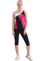 Топ бюстгальтер спортивный для фиксации экзопротезов после мастэктомии, размер M, Amoena