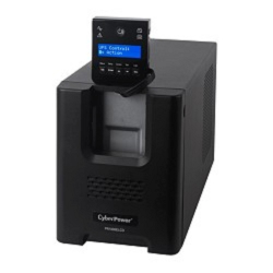 CyberPower PR1000ELCD ИБП {Line-Interactive, Tower, 1000VA/900W USB/RS-232/EPO/SNMPslot (8 IEC С13), 12В/12 Ач х 2}