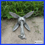 Якорь-кошка гальванизированный для лодки, тип В, 0,7 кг