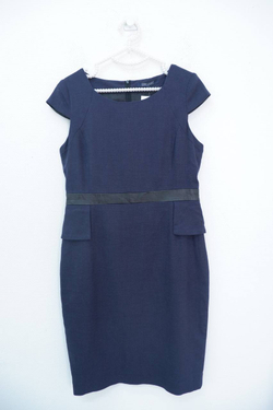 Платье Cum Laudy офисное 44 размер