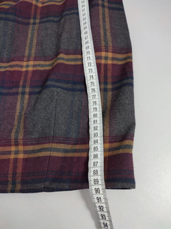 Платье темное в клетку 42 размер