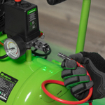 Компрессор безмаслянный малошумный МБ 1100/24,1100 Вт, 24 л, 170 л/мин Сибртех