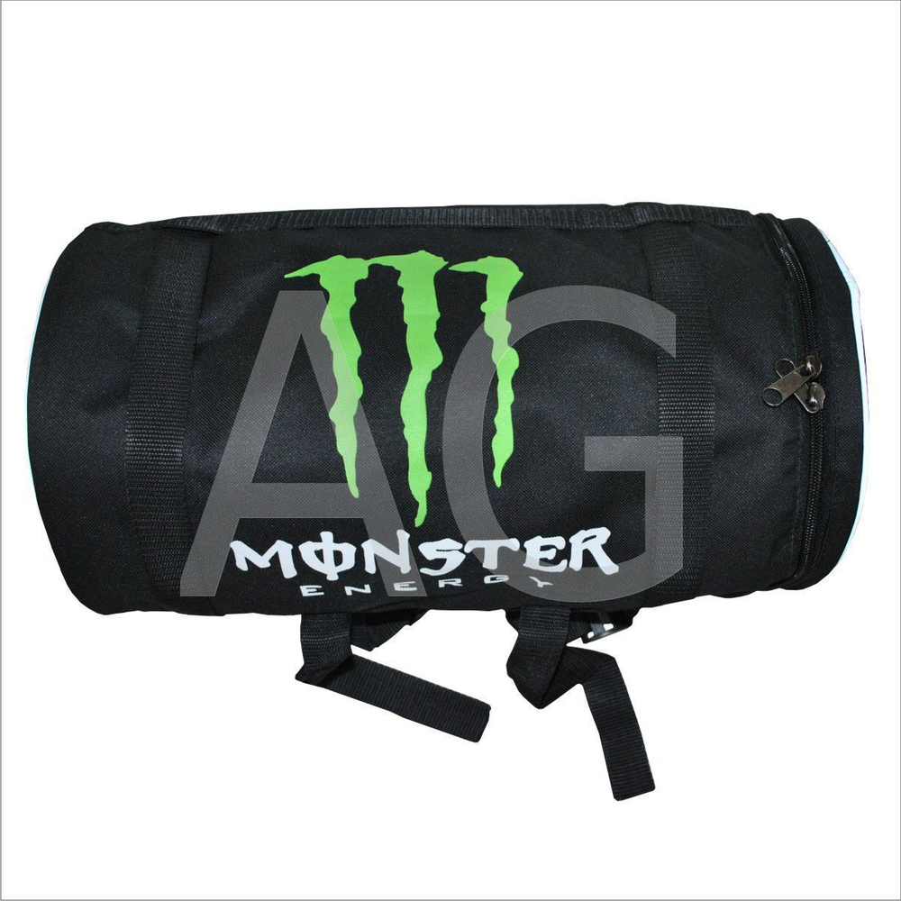Сумка Monster Energy на мотоцикл универсальная, 25х40 см