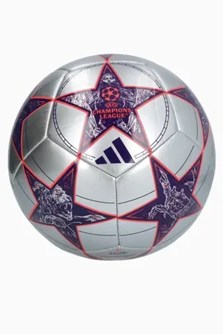 Футбольный мяч adidas UCL Club 25/26 размер 3 - серебряный