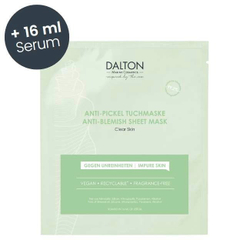 Dalton Маска экспресс корректор акне - Blemish Sheet Mask ,1 шт