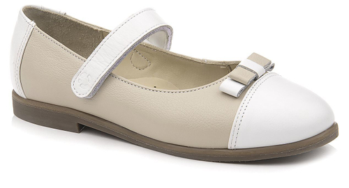 Туфли детские 25012, цвет БРИЗ молочный (Размер: 48)