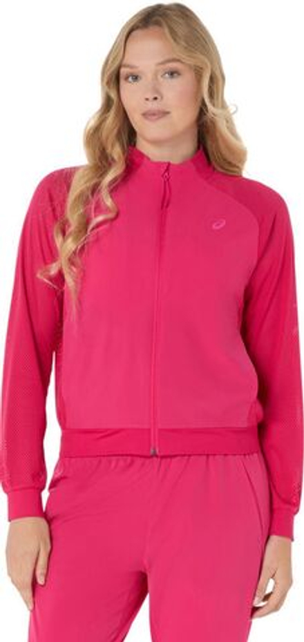 Женская теннисная куртка Asics Match - bright rose