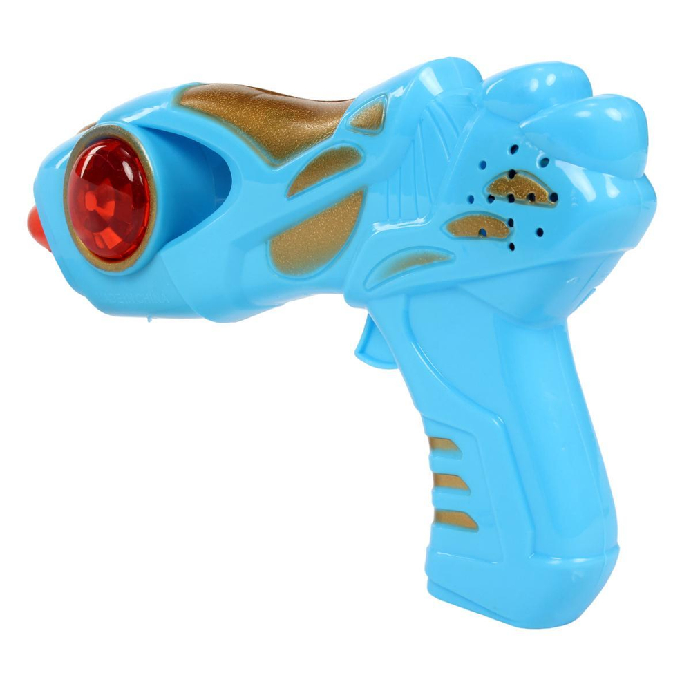 Пистолет на батарейках 20см, пакет 8813-32