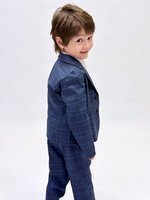 Комплект (пиджак, брюки, поло) для мальчика 6-9 лет Fleur de Vie