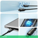 Кабель Baseus Type-C to Type-C 2m Black (CAWJ040101)