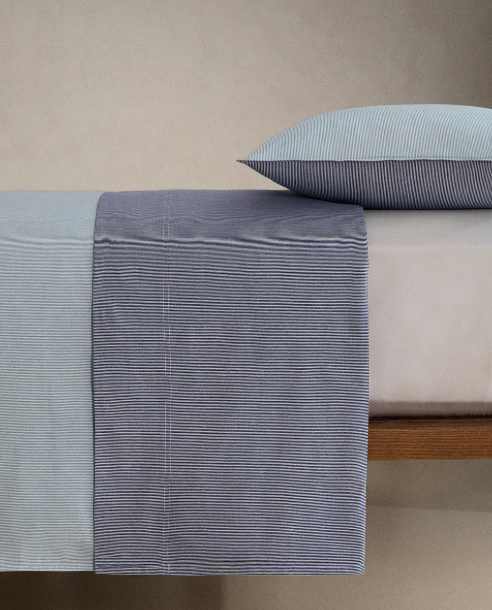 Пододеяльник Zara Home, хлопок 100%, в полоску, 7190/088