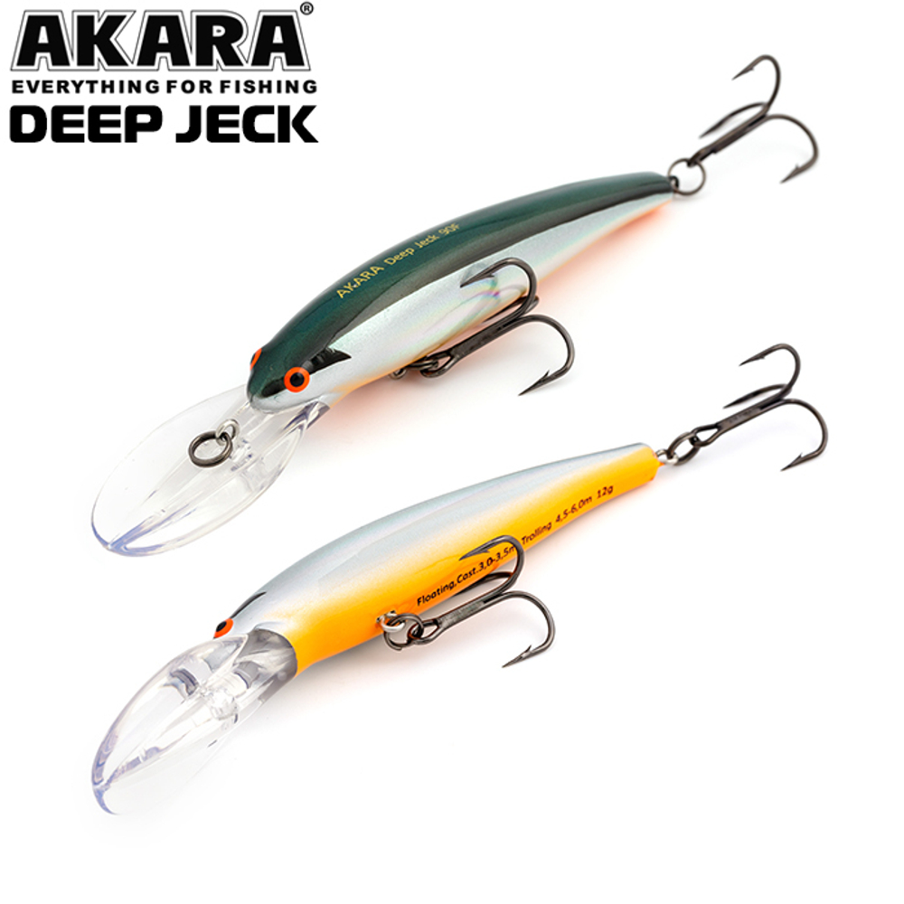 Воблер Akara Deep Jeck 90F 12 гр. (3/7 oz 3,5 in) A23