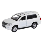 Модель 1:43  Lexus LX570, белый, , инерция, откр. двери