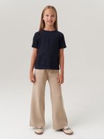 Джемпер для девочки с коротким рукавом AT1083 синий