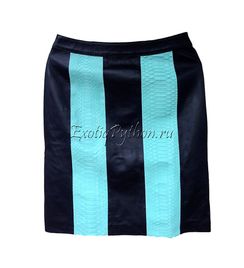 Юбка из кожи питона JT-19