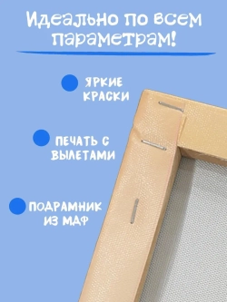 Картина на стену 40 X 50 Лев