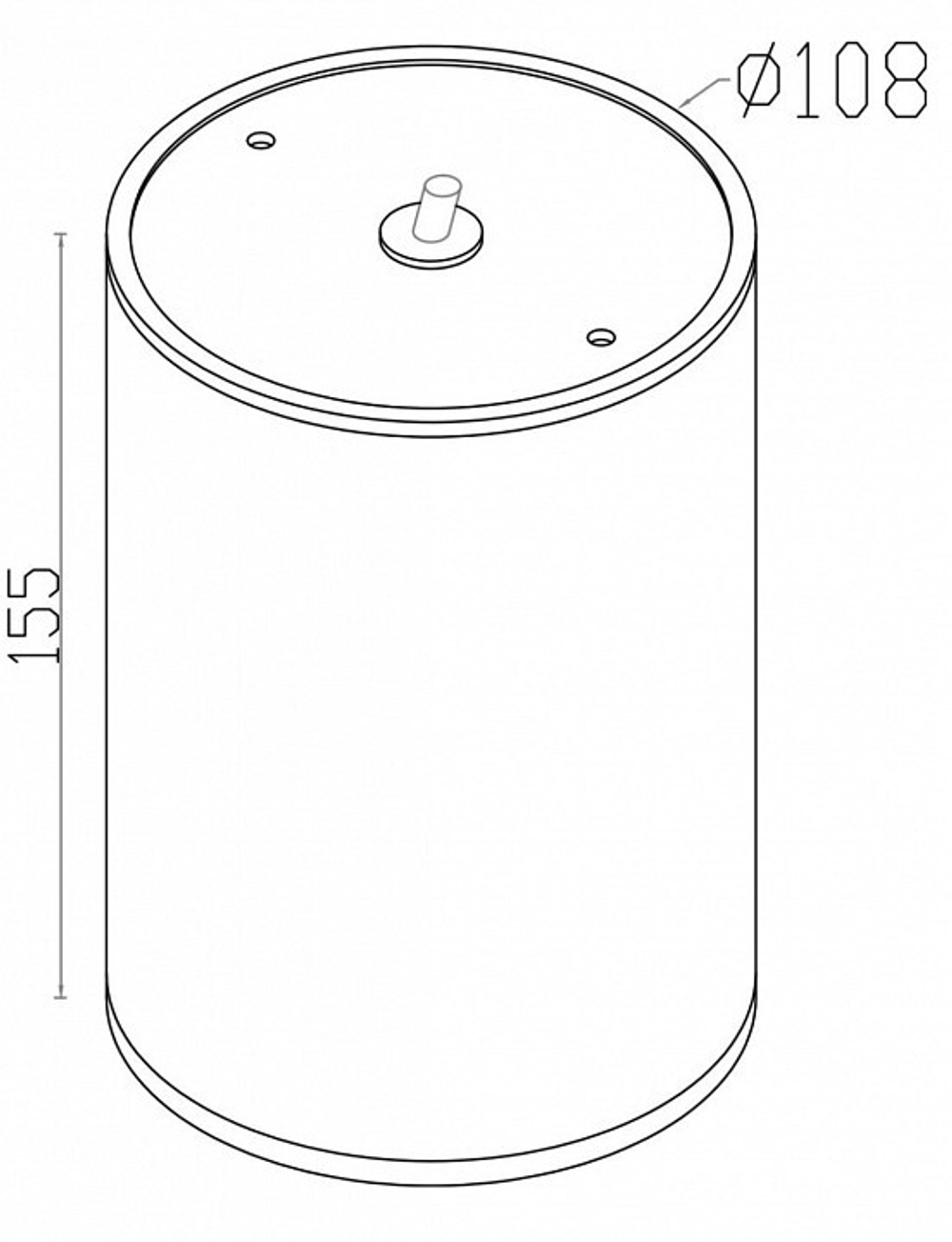 Накладной светильник Maytoni Bar O306CL-L12GF