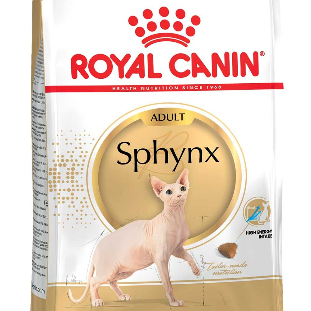 Royal Canin Sphynx корм для кошек породы Сфинкс с курицей (Adult)