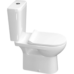 Унитаз-компакт "Альбано" R Slim МСМЛбезободк. (ниж.под,гор.выпуск, сид.полип.м/лифт2кн.арм.) КЕРАМИН