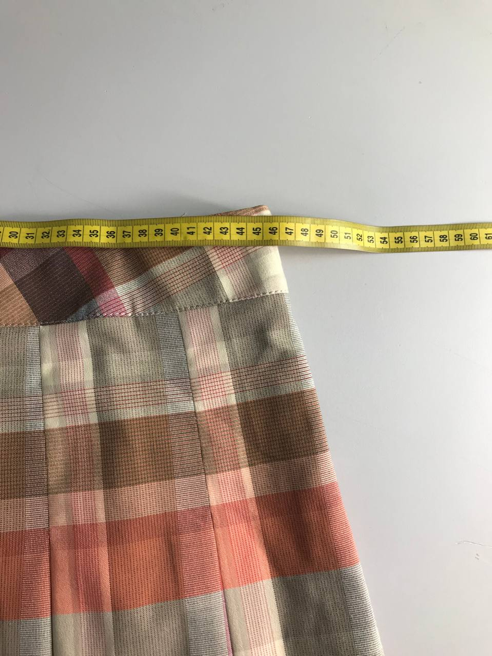 Юбка Bravo в стильную клетку, визуально 52 размер, новая