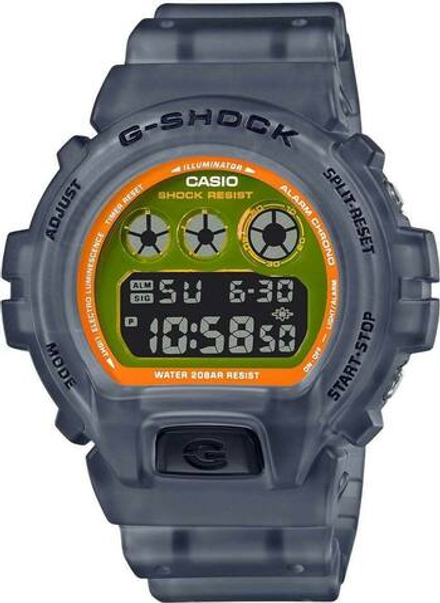 Японские наручные часы Casio G-SHOCK DW-6900LS-1ER с хронографом