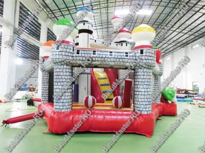 Коммерческий надувной батут "Замок"