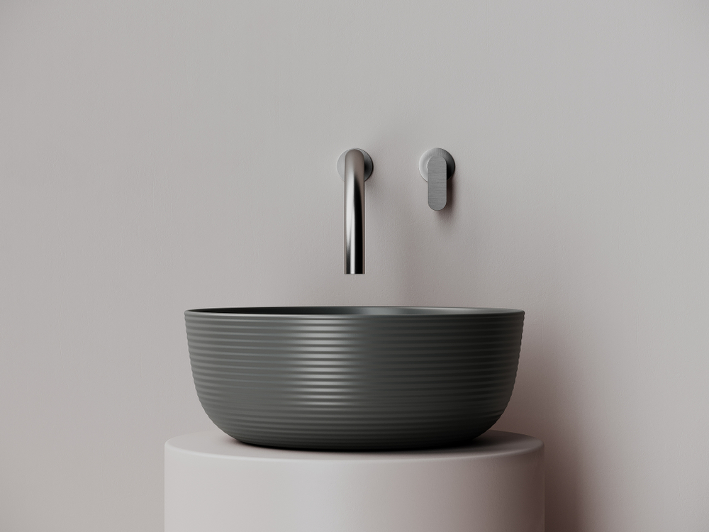 Раковина Ceramica Nova Element 36 см CN6073MDH темный антрацит матовый