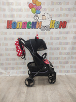 Коляска прогулочная Baballo Future 2024 Минни-маус (черная рама)