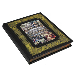 Великий Русский народ в пословицах, изречениях и исторических эпизодах. Подарочное издание в кожаном переплете