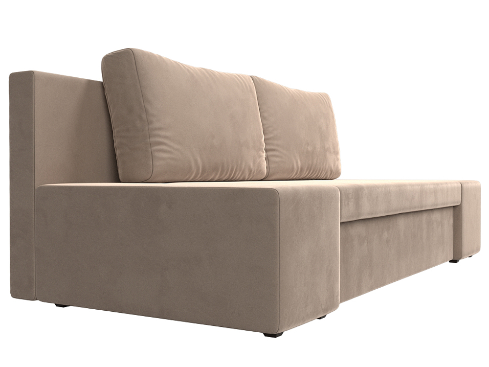 Диван прямой Сан Марко, Бежевый, Велюр, 114008
