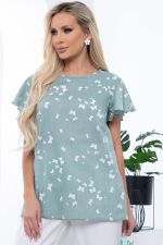 Блуза "Гайана" (мята) Б6778 LT Collection