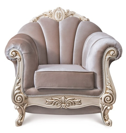 Марселла (Эра) Кресло (крем глянец)